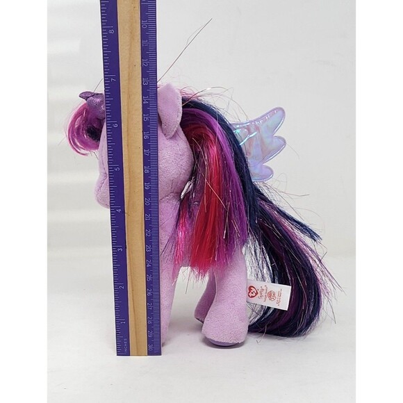 Ty My Little Pony Twilight Sparkle Plush Purple 2015 7 Inch Stuffed Toy - Picture 12 of 12